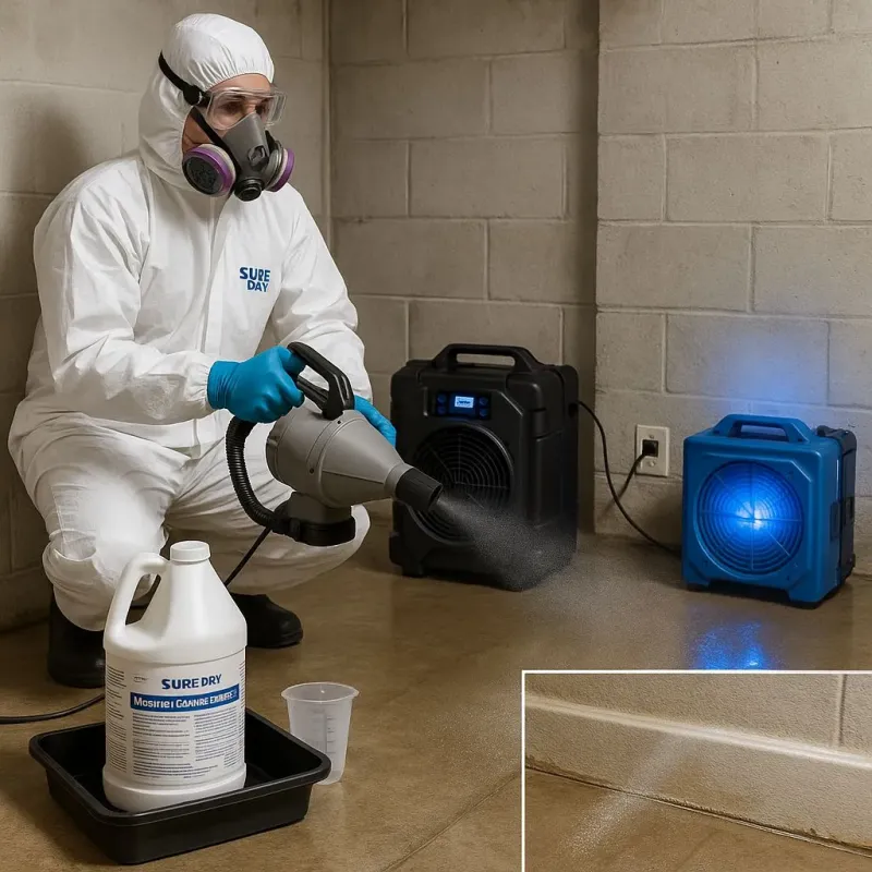 Sanitization and Odor Removal process in Wrens, GA